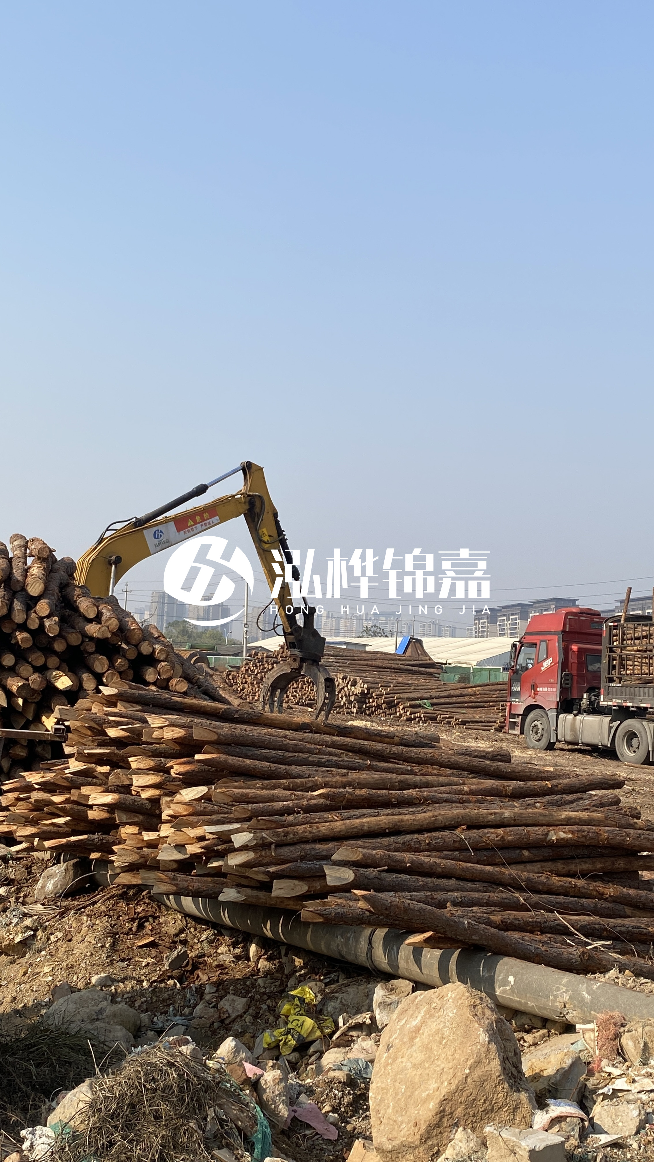 白銀松木樁批發(fā)源頭廠家-為什么要選新鮮松木樁？