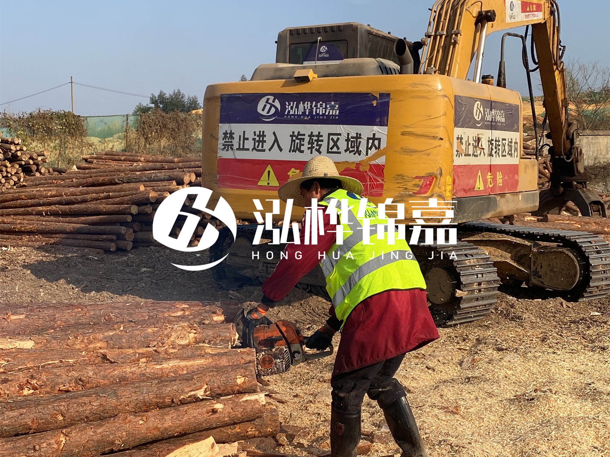 貴州河道木樁廠家泓樺錦嘉 - 松木樁梢徑怎么測量？